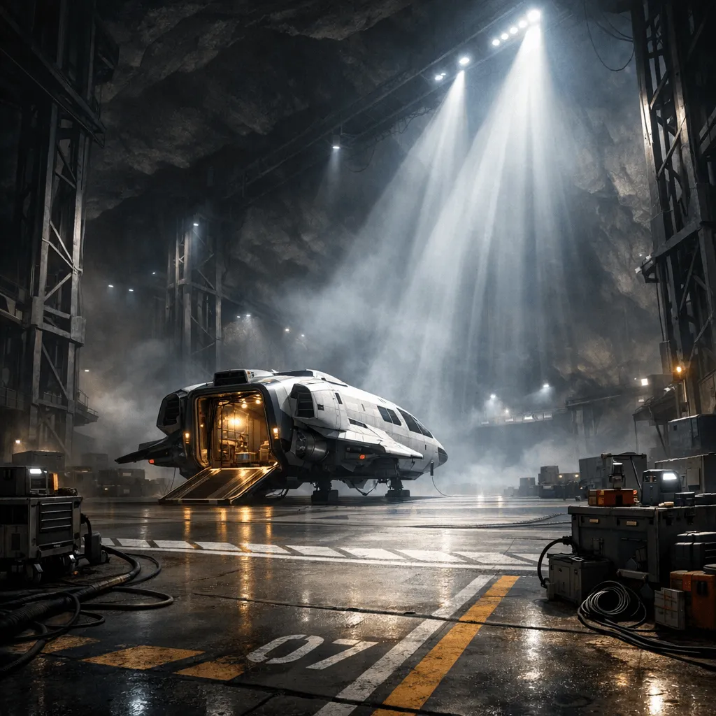 GPT Image 2 - sci-fi hangar